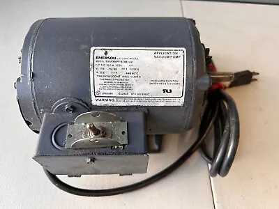 Emerson Vacuum Pump Motor Model S55NXMPF-6788 HP 1/3 Volts 115 • $75