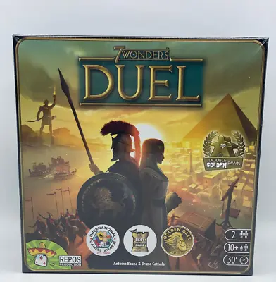 7 Wonders Duel Board Game Repos Production Ancient World Strategy • £24.70