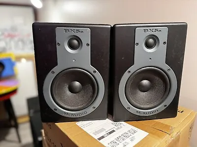 M-Audio Studio Monitors—Professional BX5a Reference Monitors (2-available) • $110