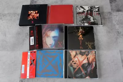 FULL SET X7 X Japan Album CD Vanishing Vision Blue Blood Jealousy Dahlia Art Of • $165
