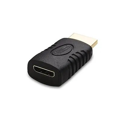 2 X Mini HDMI (Type C) Male To HDMI (Type A) Female Cable Adapter Connector HDTV • $7.19