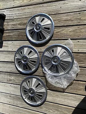 Vintage 1966 FORD MUSTANG HUBCAP 14 In.  SET OF 4 • $75