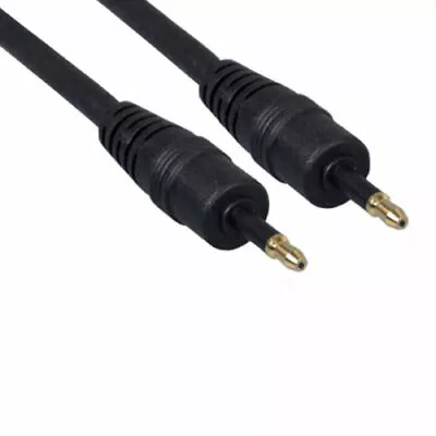 12' 3.5mm Mini Toslink Audio Cable Digital Optical S/PDIF DVD TV MP3 DAT Recorde • $8.81