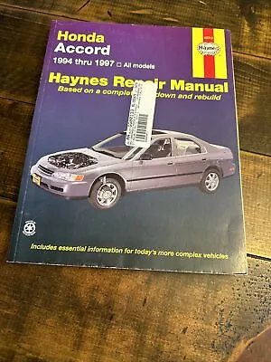 Repair Manual Haynes 42013 - Honda Accord 1994 Thru 1997 - Repair Manual • $9.99