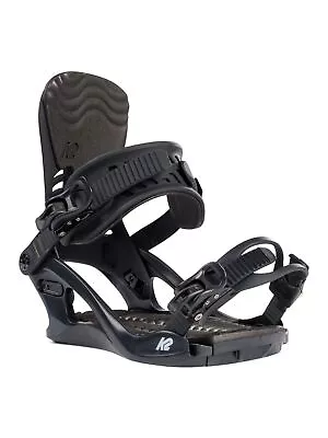 K2 Cassette Women's Snowboard Bindings Black Large • $125.96