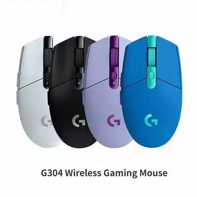 PC Computer Wireless Mouse G304 Light Speed DPI Windows USB Gaming Mouse • $23.99