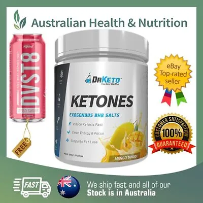 $59.95 • Buy Dr Keto Ketones // Bhb Exogenous Ketone Salts + Free Dvst8 Can & Sample