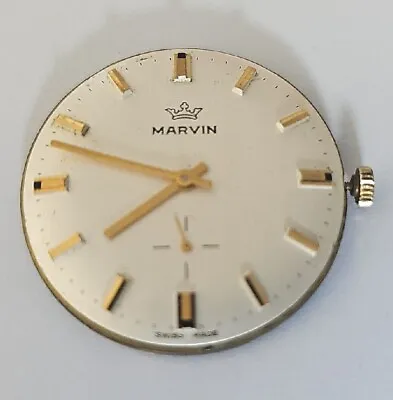 £25 • Buy Marvin Watch Movement Mechanical Wind Cal 525