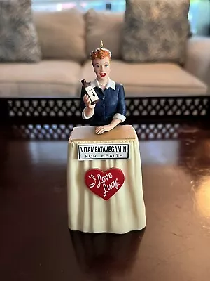 Hallmark Ornament 2001 I Love Lucy Does A TV Commercial Vitameatavegamin • $13