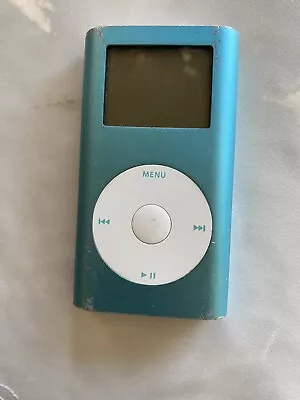 Apple IPod Mini- 2Nd Gen - Blue - 64GB - SSD. • $119.99