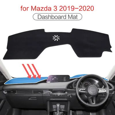 Dash Mat Dashmat For Mazda 3 2019 2020 Mazda3 Axela Accessories Dashboard Pad • $36.19