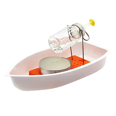 £6.41 • Buy DIY Steam Boat Candles Powered Speed Ship Model Assemby Kit Educational Toy