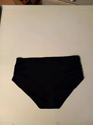 Women Mossimo Swimsuit Bottoms Size L  Black • $1.99