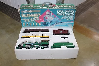 Bachmann's Radio Control Big Hauler Train Set G Scale Vintage Used Working  • £200