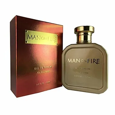 Man On Fire Pour Homme Eau De Parfum Spray 3.3 Ounce • $15.99