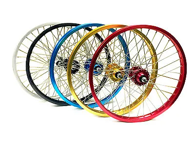 Front & Rear Araya Type 7X Wheel Set 24  Various Colours By Old School BMX • $239