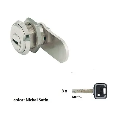Mul-T-Lock MT5+ Cam Ø22  Lock CabinetsdrawerslockersHigh Security!  • $99