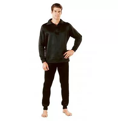 Rothco 6240/6245 GI Extreme Cold Poly Crew Neck Top And Or Bottom Black • $27.99