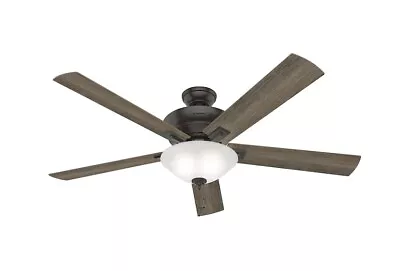 Hunter Regalia II 60  Noble Bronze Indoor Ceiling Fan With Lights 5 Blades 51156 • $114.99