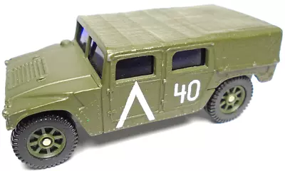 Maisto Commando Hum-v Humvee Hummer #40 Green 1:64 Diecast Military Vehicle Suv • $11.99