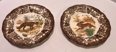 £9.95 • Buy Vintage Royal Worcester Palissy Game Series Plates   E8