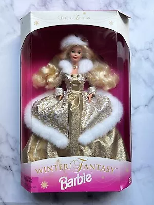 Vintage Mattel 1995 Special Edition Winter Fantasy Barbie Doll • $17.95