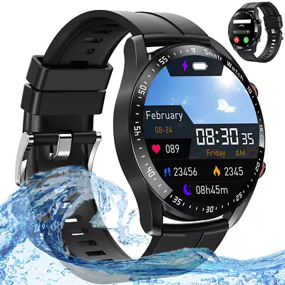 Waterproof Smart Watch For Men / Women Bluetooth For Android LOS IPhone AU • $37.99