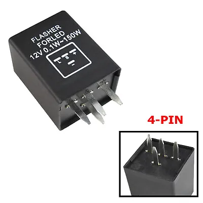 4-Pin EP29 EP29N LED Flasher Relay Fix For LED Turn Signal Lamps Hyper Flash • $8.98