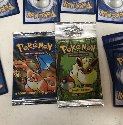 $129.85 • Buy Pokemon MYSTERY PACK  3x 1st Edition-Current Booster + 60 Card Lot! 🔥VINTAGE