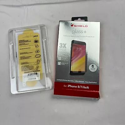 ZAGG Invisible Shield Glass+Extreme Impact & Scratch Protection IPhone 8/7/6s/6 • $9.97