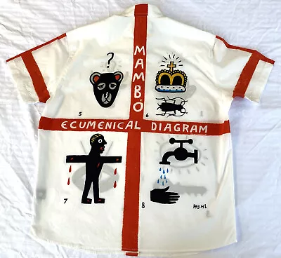 Vintage MAMBO Signature Shirt - Ecumenical Diagram- Excellent Condition Size L • $349