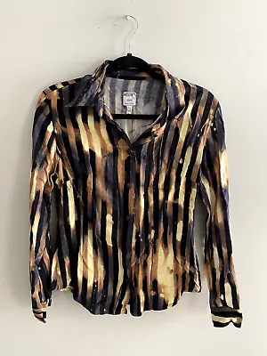 VTG MOSCHINO Long  Sleeved Vintage UNISEX Shirt SIZE Medium - SUPER RARE! • $140