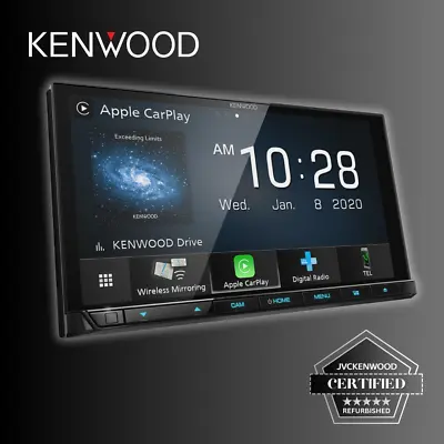 Kenwood DDX9020DABS CD/DVD Wireless CarPlay Android 6.8” HD Display RRP $1149 • $749