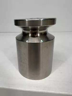 5 Pound Lb Metal Cylindrical Counter Balance Scale Weight Stamped Weighted • $29