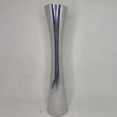 Vintage Nambe Studio 1994 Modern Flower Bud Vase 6077 9  Classic Aluminum • $17.99