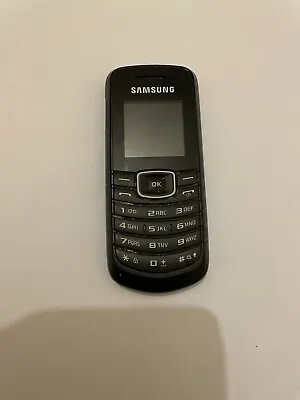 Samsung GT E1080i - Black (Unlocked) Mobile Phone Good Condition • £12