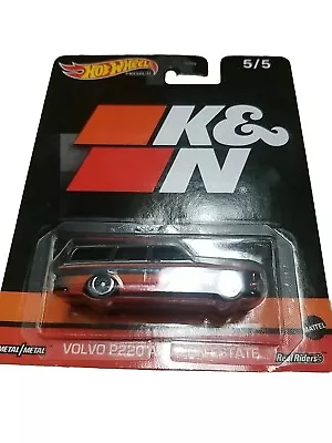 2023 Hot Wheels Premium Retro Entertainment - K&N Volvo P220 Amazon Estate • $8.25