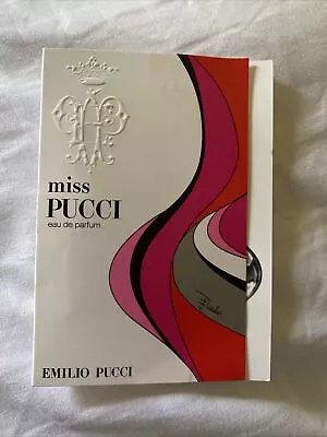 Emilio Pucci  Miss Pucci 0.03 Oz EDP Spray  - SAMPLE VIAL - Rare/Discontinued • $11.99
