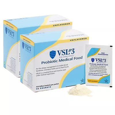 VSL 3 Probiotics For Gut Health   Digestion 450 Billion CFUs 60 Pack • $334.05