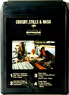 Crosby Still & Nash     Csn   8 Track Tape  Cartridge • $17.95