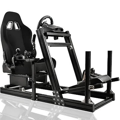 Marada F1 Racing Sim Cockpit Wheel Stand With Seat Fit For Thrustmaster Fanatec • £649.99