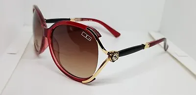 Oversized Retro Shield UV400 Designer Celebrity Womens Fashion Sunglasses. • £17.52