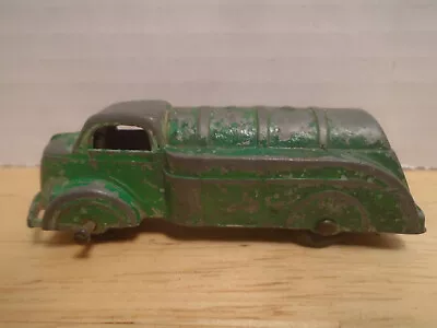 Vintage 3  Tootsietoy 1937 Gmc Tanker Truck Green • $9.99