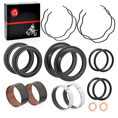 Fork Bushing Dust Oil Seal For Yamaha V-Star XVS650 XVS950 XVS1100 XVS1300 98-17 • $36.99