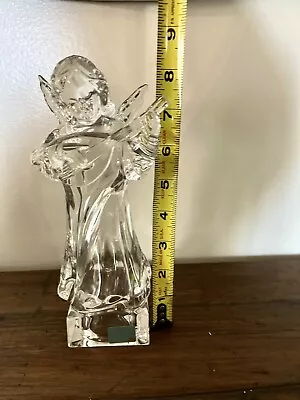 Mikasa Crystal Angel With Mandolin. Made In Germany. Pre Owned/NO BOX Very Heavy • $16