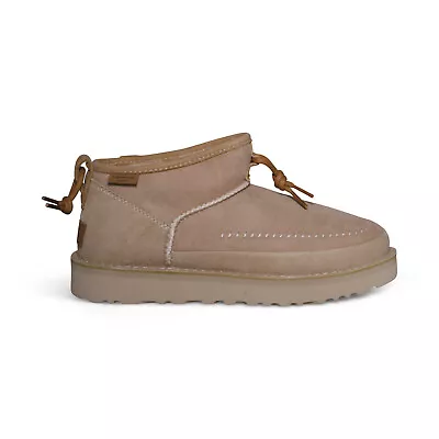 Ugg Ultra Mini Crafted Regenerate Sand Suede Boots All Gender Size Us M8/w9 New • $149.99