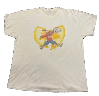 Gildan: ODB Tee Short-sleeve White T-shirt Adult 2XL Rare Wu Tang Clan • £74.98