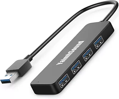 🔥YaimhSound 4-Port USB Hub 3.0 Splitter For Laptop Keyboard & Mouse Adapter🔥 • $9.95