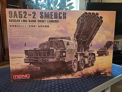 Meng 9A52-2 SMERCH Russian Long Range Rocket Launcher!  1/35th  USA Buyers Only  • $75