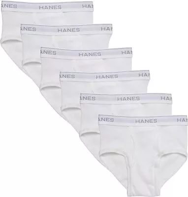 Hanes Boys' 3 Or 6 Pack Briefs ComfortSoft Comfort Flex Waistband Underwear • $11.99